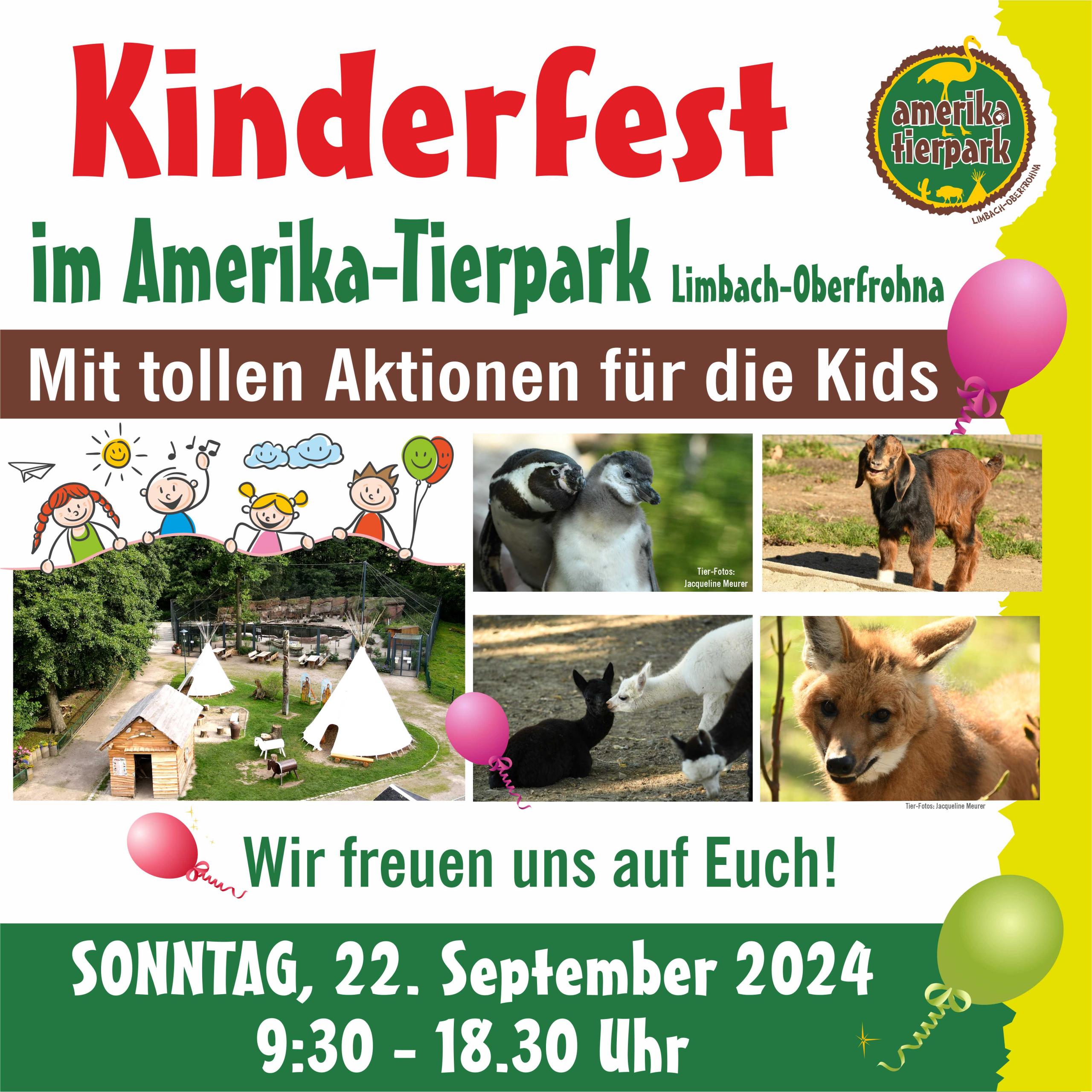 Plakat Kinderfest Tierpark