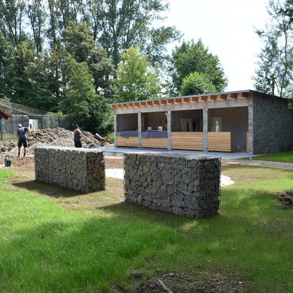 Die Bauarbeiten in allen Bereichen des Inkalandes schreiten voran. Bis Ende des Jahres soll der neue Themenbereich im Amerika-Tierpark fertig sein.